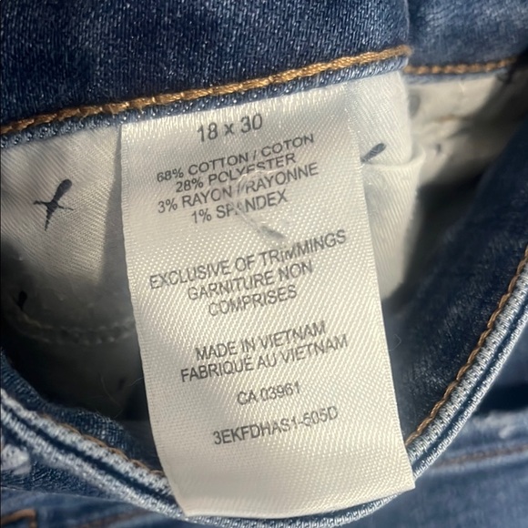 Denver Hayes Blue Straight Leg Jeans - Picture 3 of 5